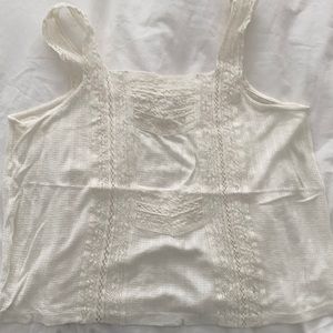 Mango Lace Crop Cami